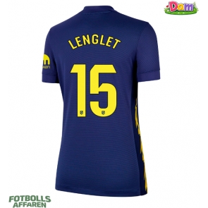 Atletico Madrid Clement Lenglet #15 Bortatröja Kvinnor 2025-26 Kortärmad